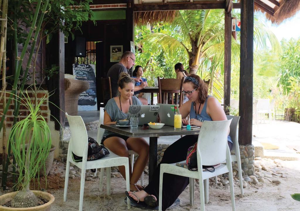Panji Panji Tropical Wooden Home Pantai Cenang  Dış mekan fotoğraf